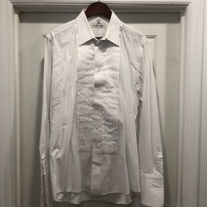 Geoffrey Beene tuxedo shirt